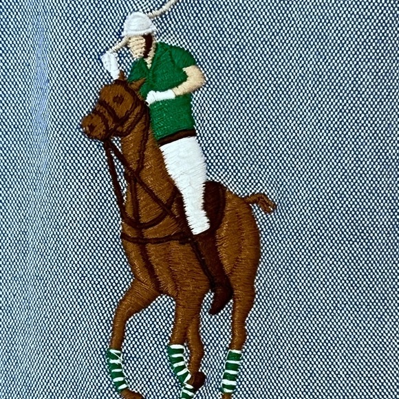 NOT FOR SALE Ralph Lauren Large Pony button down shirt Boys Size 14/16. - Picture 7 of 11